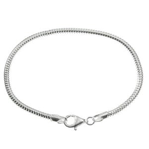 Queenberry Cable Bracelet For Bead Charms