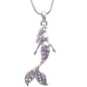 Fairytale Mermaid Pendant Necklace