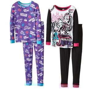 Monster High 4-Piece Pajama Set