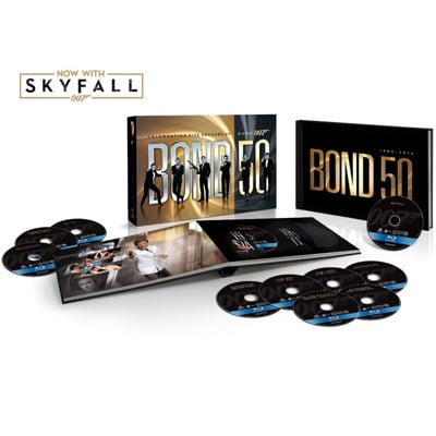 Bond 50: Collection of 23 Films For Movie Lovers
