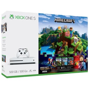 Pack aventure Xbox One S Minecraft