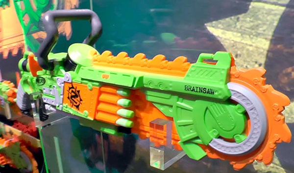 nerf zombie brainsaw blaster