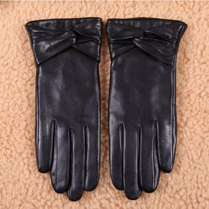 Warmen Touchscreen Leather Gloves