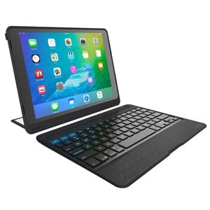 ZAGG Rugged Book Pro - Magnetic-Hinged Bluetooth Keyboard and Case for Apple iPad Pro 9.7" - Black