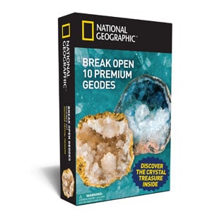 National Geographic Geodes Science Kit