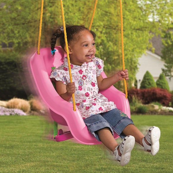 Little Tikes Snug 'n Secure Pink Swing