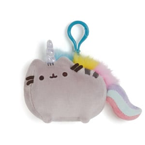 GUND Pusheenicorn Backpack Clip Plush Figurine