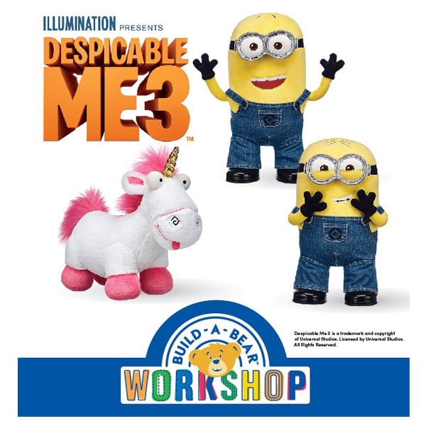 Build-A-Bear Adds Despicable Me 3 to the Fun