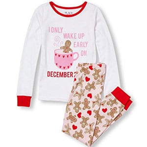 The Childrens Place Girls 2-Piece Cotton Pajamas