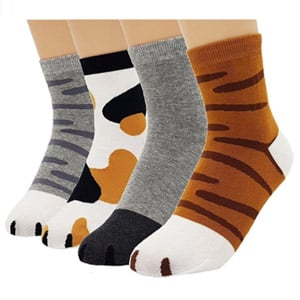 JJMax Kitty Cat Paws Socks