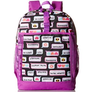 The Childrens Place Girls Emoji Backpack