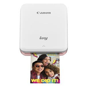 Canon IVY Mobile Mini Photo Printer through Bluetooth(R), Rose Gold