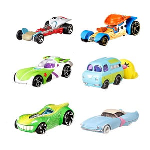 Toy Story 4 Hot Wheels Character Cars 6-Pack Collector Set