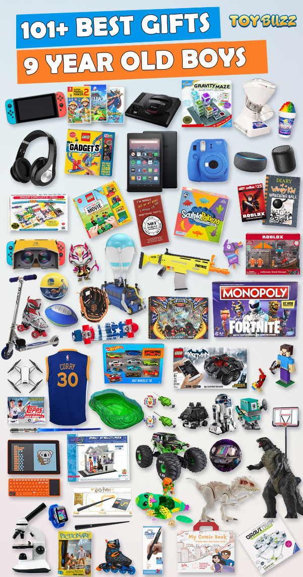 gifts for 9 year old boy 2018