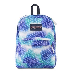 Jansport High Stakes Backpack - Black/Beige Plush Cheetah