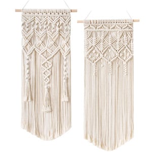 Mkono 2-Pc Hanging Macrame