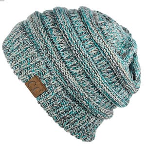 C.C Trendy Cable Knit Beanie