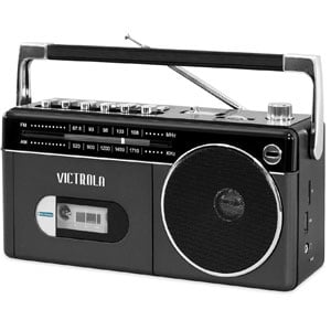 Victrola Boombox with Cassette Player