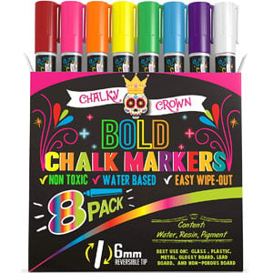 Chalky Crown Liquid Chalk Markers