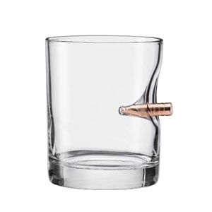 The Original BenShot Shot Glass with Real 0.308 Bullet