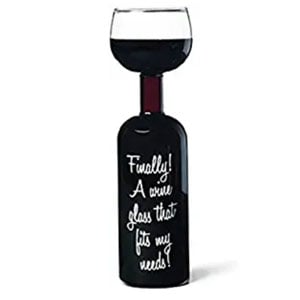 BigMouth Inc. Original Wine Bottle Glass