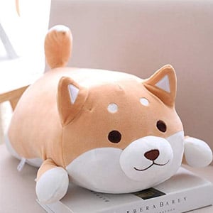 Shiba Inu Corgi Plush Pillow