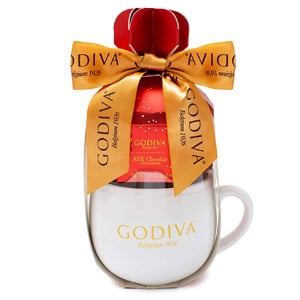 The Godiva Holiday Cocoa Mug Gift Set